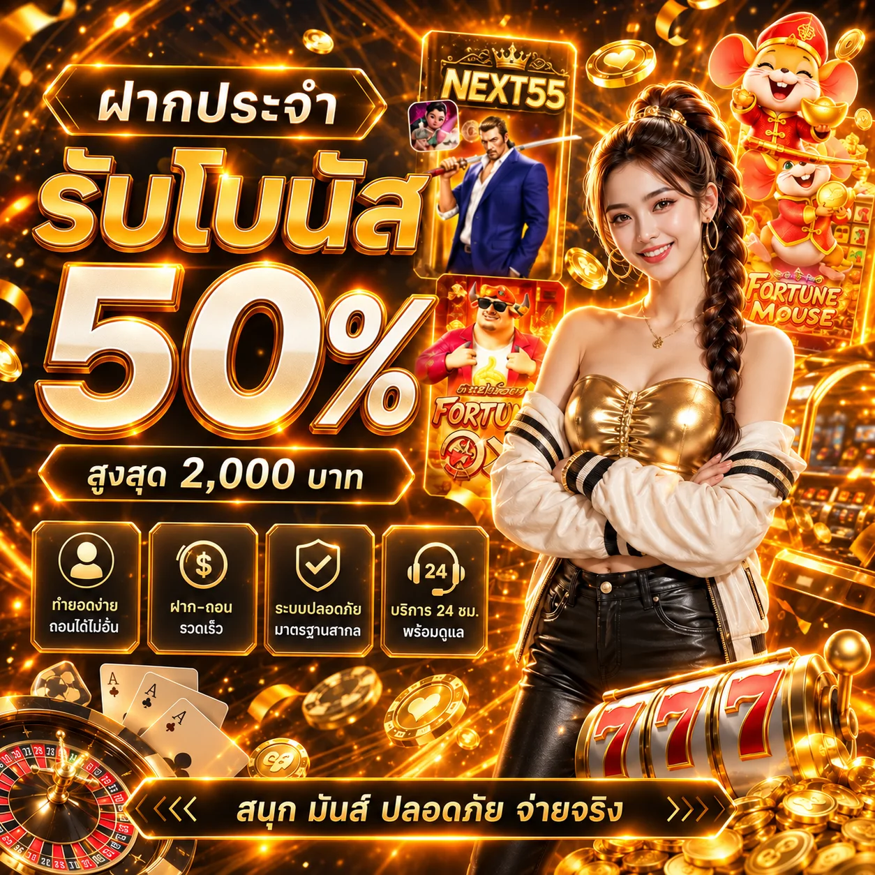 ภาพเกม PG Soft สำหรับทดลองเล่น NEXT55